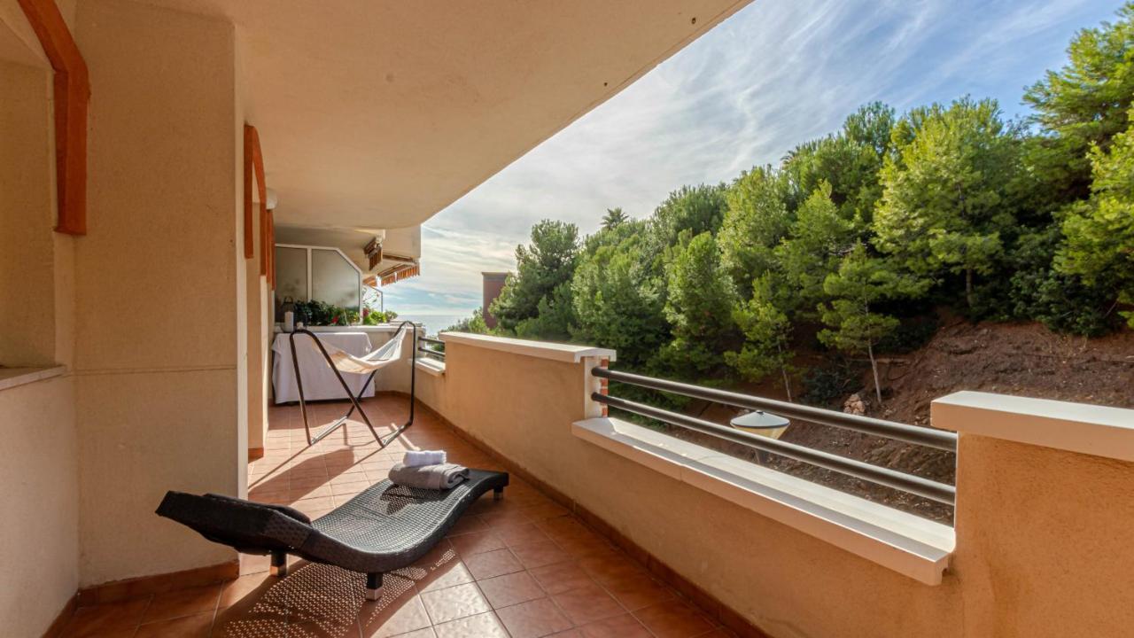 797 Holiday Rentals- Piso con amplia terraza a solo 1 min de la playa Benalmádena Exterior foto